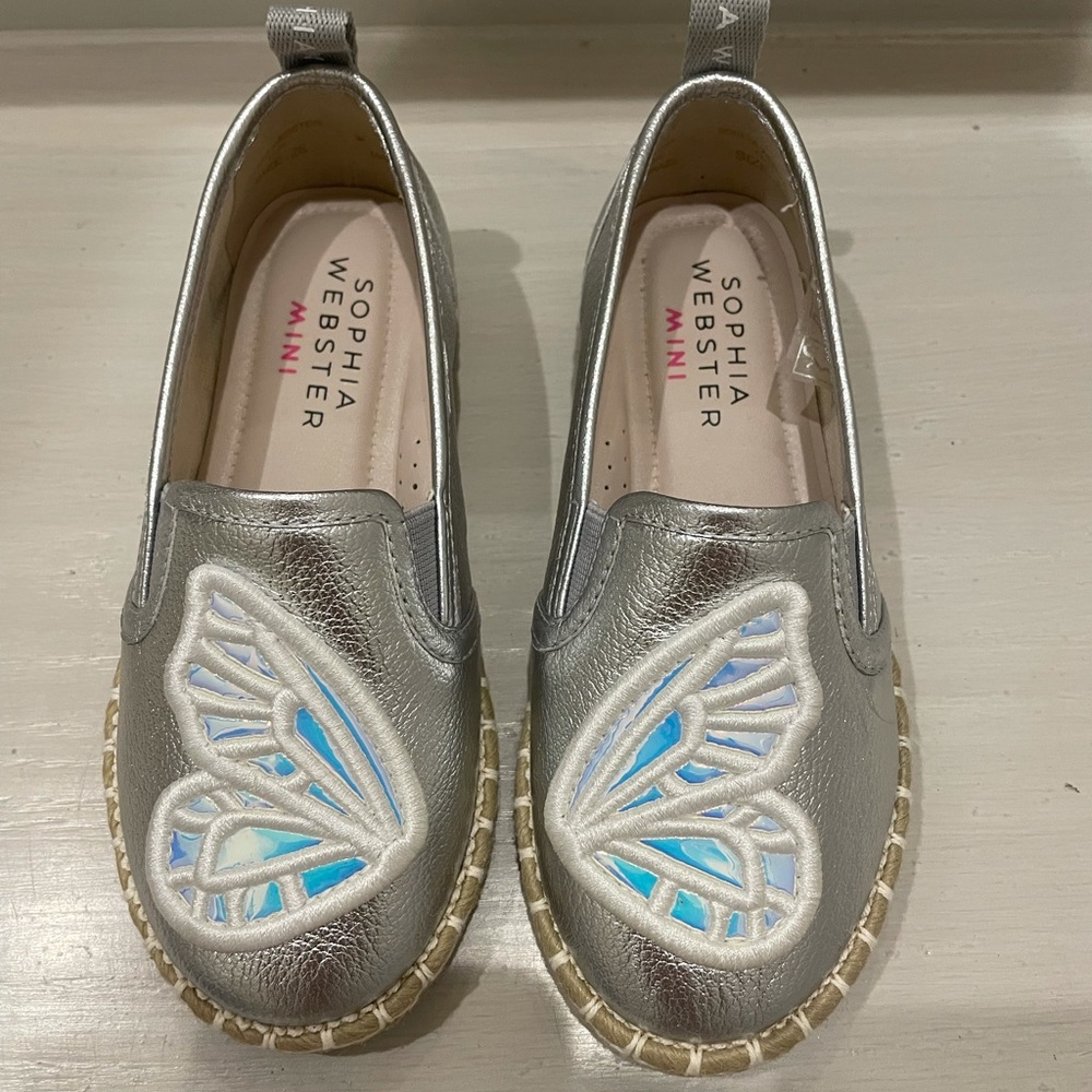Sophia Webster mini girls espadrilles.